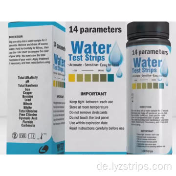 Pool Spa Aquarium Wasserteststreifen 14 Parameter